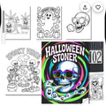Funny horror colouring books 3 to choose from cute serial killer, spooky stoner and Halloween stoner