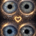 Beautiful Enhanced eye art, can be personalised, from 2 to 6 eyes, different designs available