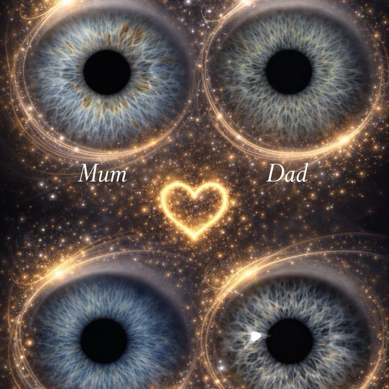 Beautiful Enhanced eye art, can be personalised, from 2 to 6 eyes, different designs available