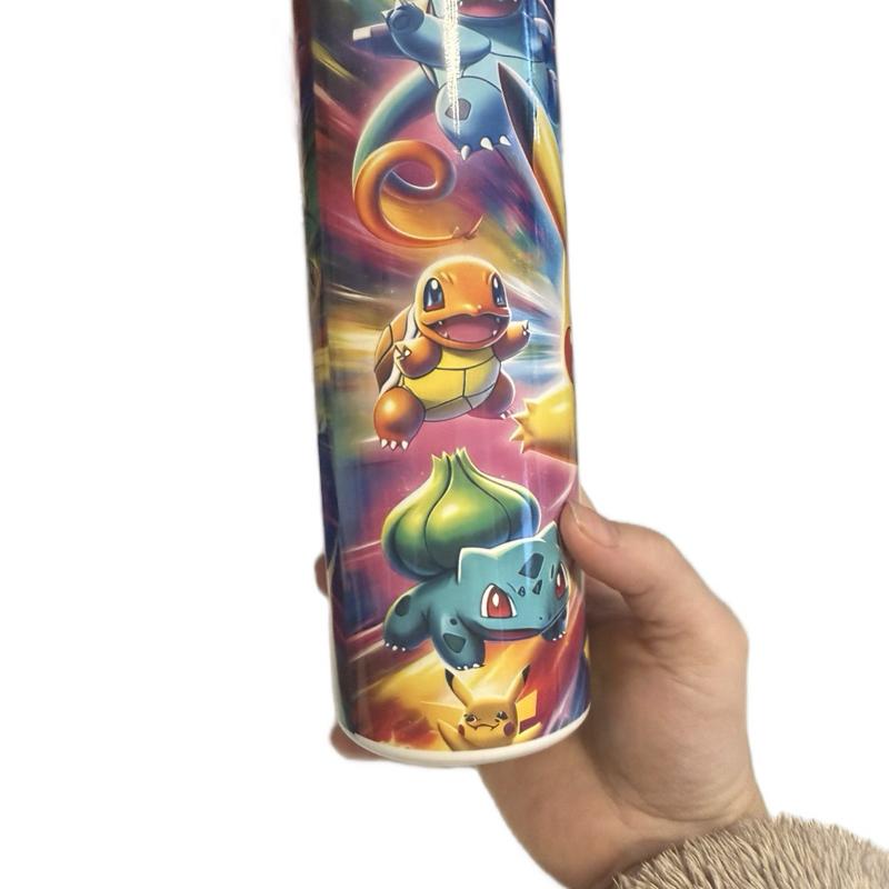 20oz tumbler for hot and cold drinks with lid and straw. BPA free Drinkware Flasks Insulated Insulation Mug Bottles Water Bottles Portable Bottled