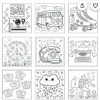 Cute Bold and Easy Colouring Book for All Ages - Fun and Engaging Pages for Kids and Adults