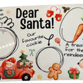 Dear Santa Christmas Eve Treat Board Ready Easy for Christmas Eve Our Favourite Cookie Design with Gingerbread Man & Reindeer
