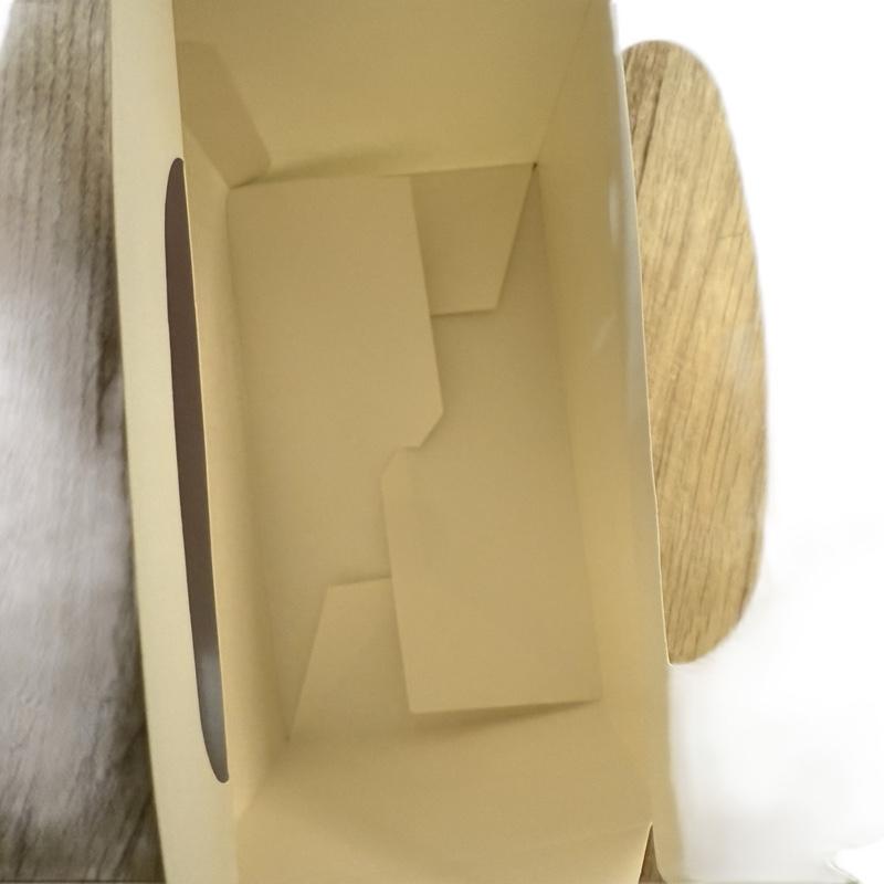 Cardboard party boxes in white with a personalised picture on the front perfect for a Christmas Eve box.