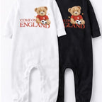 Baby vests and baby grows football themed. Football babies vest and rompers in support of the 2026 World Cup