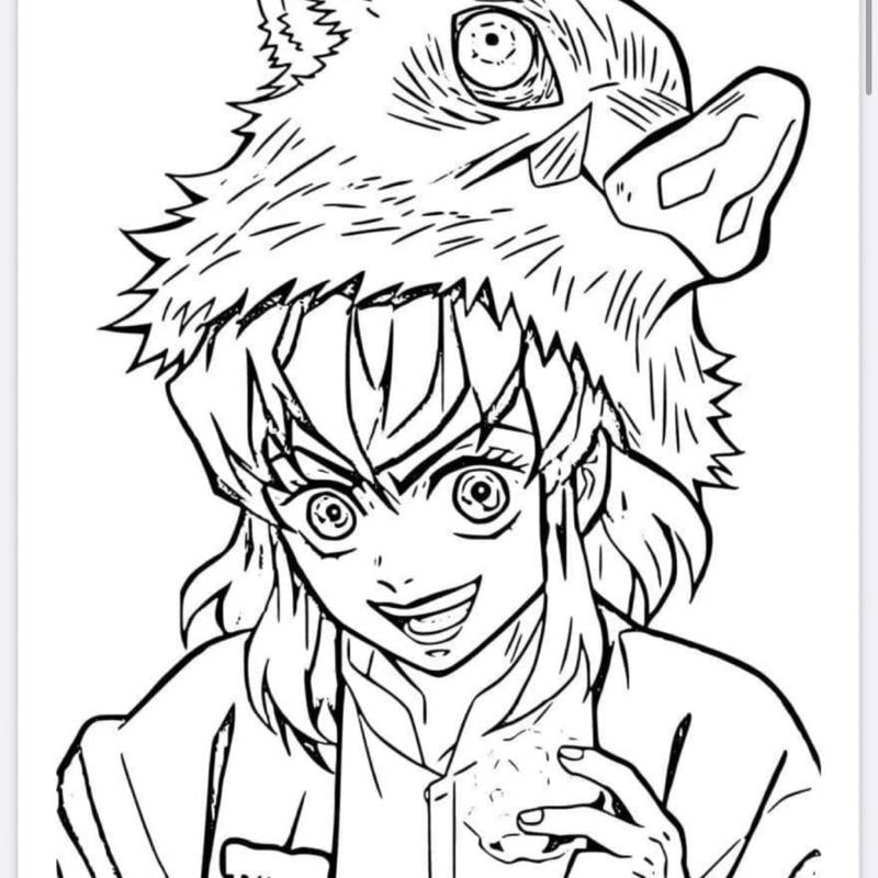 Anime 20 Page Colouring Book with Vibrant Characters and Dynamic Scenes for Creative Coloring Fun