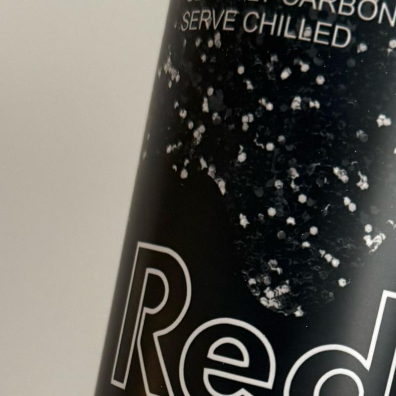 Black and white glitter effect 20oz tumbler for hot and cold drinks with lid and straw