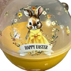 Giant fillable Easter themed plastic lollipop in yellow not filled Gift, organiser. Easter, birthday or valentines gift Hermione Granger