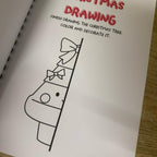 Personalised 12 days Count down to Christmas’s activity book