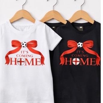 It’s coming home baby vests and baby grows/rompers. Support this years 2026 World Cup