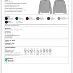 This Mum Wears Her Heart On Her Sleeve Personalised organic cotton Hoodie Perfect Mother's Day Gift For Moms
