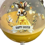 Giant fillable Easter themed plastic lollipop in yellow not filled Gift, organiser. Easter, birthday or valentines gift Hermione Granger