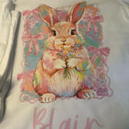 Cute bunny personalised frilly pyjamas