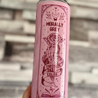 Pink Smutty Book Club 20oz Tumbler with Lid and Straw for Hot and Cold Drinks - Perfect for Book Lovers