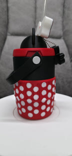 Red Bow & Polka Dot 3D Printed Can Cooler – 330ml