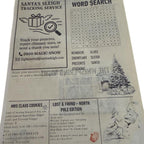 Christmas Eve newspaper for your children to enjoy great for Christmas Eve boxes