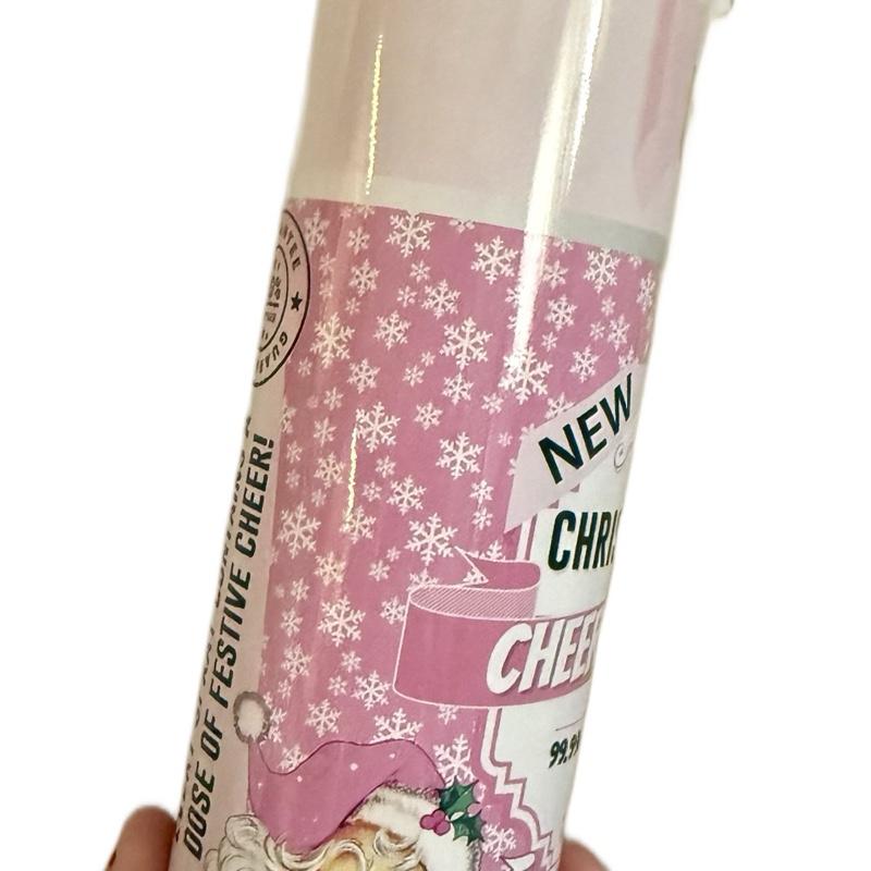 Christmas cheer spray hot and cold drinks tumbler with lid and straw Drinkware Flasks Insulated Water Bottles Portable Mug Bottled