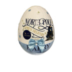 16 inch blue and white personalised jumbo plastic gift egg Christmas Decoration