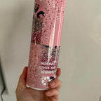 20oz pink tumbler with lid and straw for hot and cold drinks Insulated Colorful