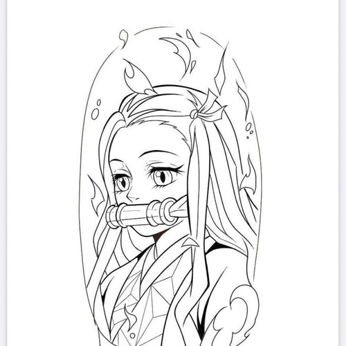 Anime 20 Page Colouring Book with Vibrant Characters and Dynamic Scenes for Creative Coloring Fun