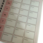 weight loss planner/journal with 15 different pages included to keep you on track