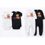 Baby vests and baby grows football themed. Football babies vest and rompers in support of the 2026 World Cup