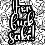 Adult themed humour colouring book 20 pages